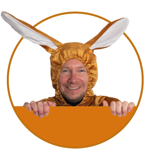 Gefelicteerd je hebt de paashaas gevonden!
